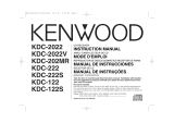 Kenwood CD Player 202MR User manual