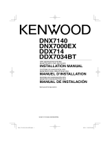 Kenwood GPS Receiver DDX714 User manual