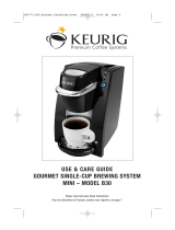 Keurig Coffeemaker B30 User manual