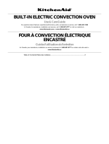 KitchenAid Oven KEBC167 User manual
