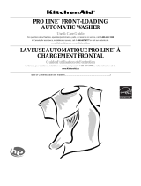 KitchenAid Front-Loading Automatic Dishwasher User manual