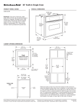 KitchenAid Double Oven KEBC167M User manual