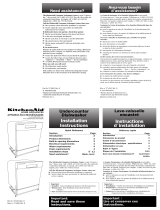 KitchenAid Dishwasher 9743822 User manual
