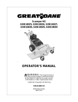 Great Dane Lawn Mower GDB10028 User manual