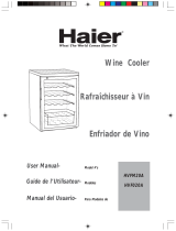 Haier Beverage Dispenser HVFM20A User manual