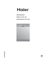 Haier Dishwasher DW12-LFE SS User manual