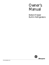 GE Refrigerator 18 User manual