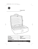 GE Kitchen Grill 169044 User manual