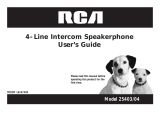 RCA 25403 User manual