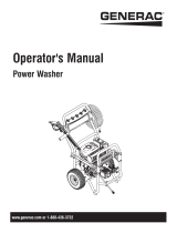 Generac Pressure Washer 6416 User manual