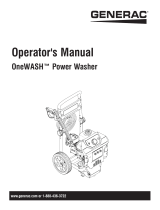 Generac Pressure Washer 6412 User manual