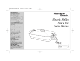 Hamilton Beach Fryer 38540 User manual
