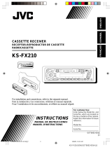 JVC KS-FX210 User manual
