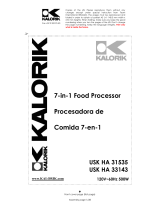 KALORIK Food Processor USK HA 31535 User manual