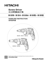 Hitachi W6VM User manual