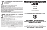 Lasko Model 2520 User manual