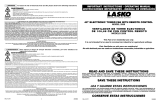 Lasko Fan 2554 User manual