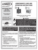 Lennox Hearth CI1500DVF User manual