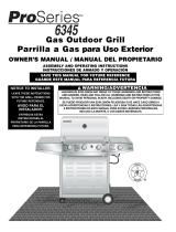 Brinkmann Gas Grill 6345 Series User manual