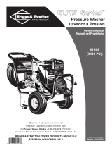 Simplicity Pressure Washer 01808 User manual