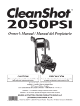 Briggs & Stratton Pressure Washer 020244-0 User manual