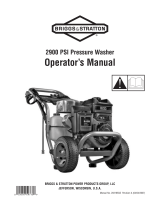 Briggs & Stratton Pressure Washer 020251 User manual