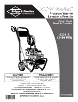 Briggs & Stratton Pressure Washer 20215 User manual