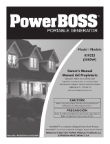 Briggs & Stratton PowerBoss 030222 User manual