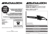 McCulloch Chainsaw 6096-210908(2) User manual