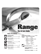 Maytag Range 8113P645-60 User manual