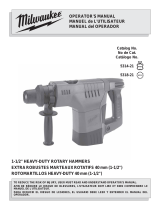 Milwaukee 1-1/2" User manual