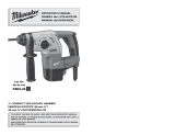 Milwaukee sds 5363-21 User manual