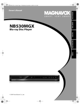 Magnavox DVD Player NB530MGX User manual