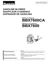 Makita Blower BBX7600CA User manual