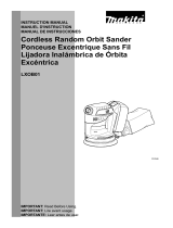 Makita LXOB01Z User manual