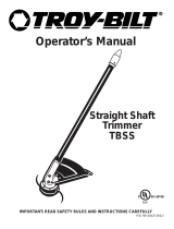 Troy-Bilt TBSS User manual