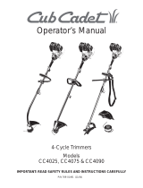 Cub Cadet CC4090 User manual