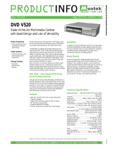 Mustek DVD Player V520 User manual