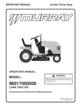 Murray 96017000500 User manual