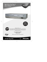 Philips DVD VCR Combo DVD750VR User manual