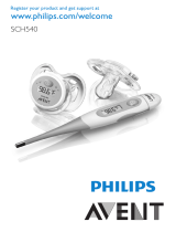 Philips Thermometer SCH540 User manual
