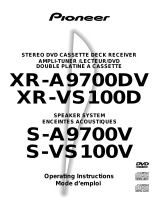 Pioneer XR-VS100D User manual