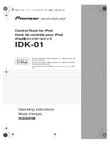 Pioneer MP3 Docking Station IDK-01 User manual