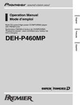 Pioneer MP3 Player DEH-P460MP User manual