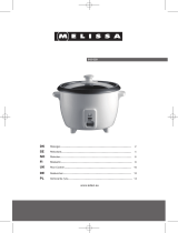 Melissa Rice Cooker 643-039 User manual