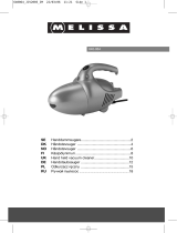 Melissa Vacuum Cleaner 640-064 User manual