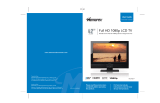 Memorex Flat Panel Television 1080p User manual