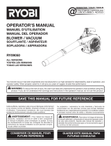 Ryobi Blower RY09050 User manual
