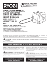 Ryobi Chainsaw P545 User manual