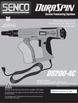 Senco DS200-AC User manual